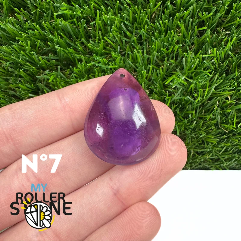 5A Amethyst Anhänger gebohrt