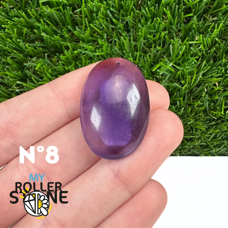 5A Amethyst Anhänger gebohrt