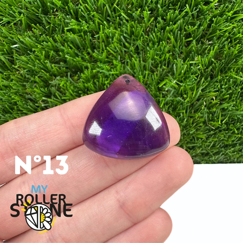 5A Amethyst Anhänger gebohrt
