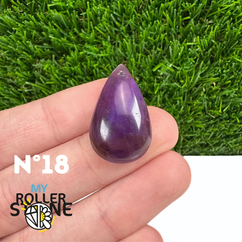 5A Amethyst Anhänger gebohrt