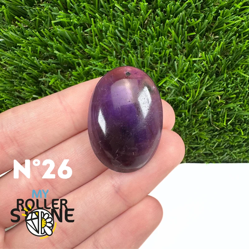 5A Amethyst Anhänger gebohrt