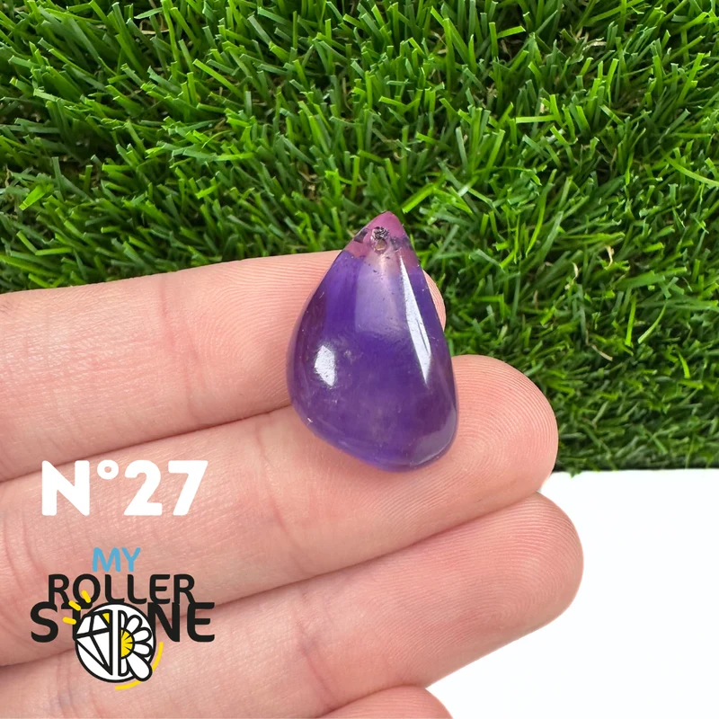 5A Amethyst Anhänger gebohrt