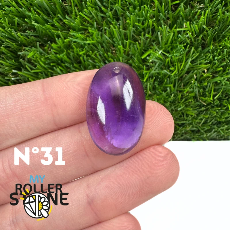 5A Amethyst Anhänger gebohrt