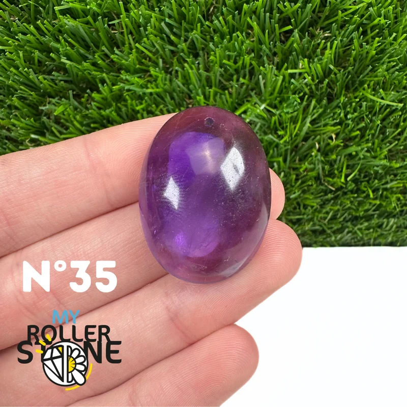 5A Amethyst Anhänger gebohrt