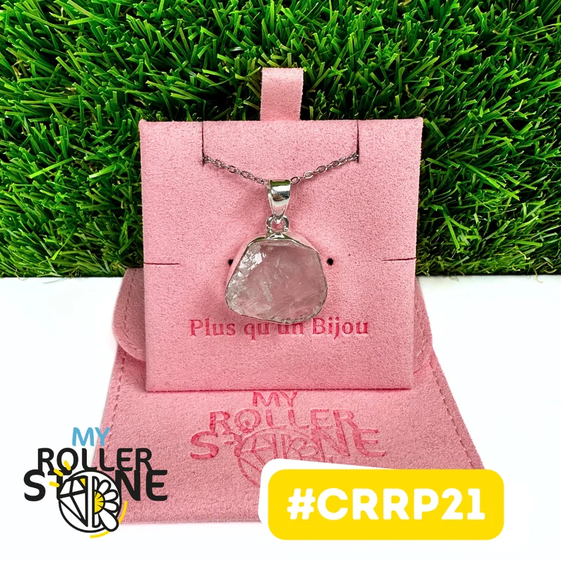 Anhänger aus rohem Bergkristall (CRRP21)