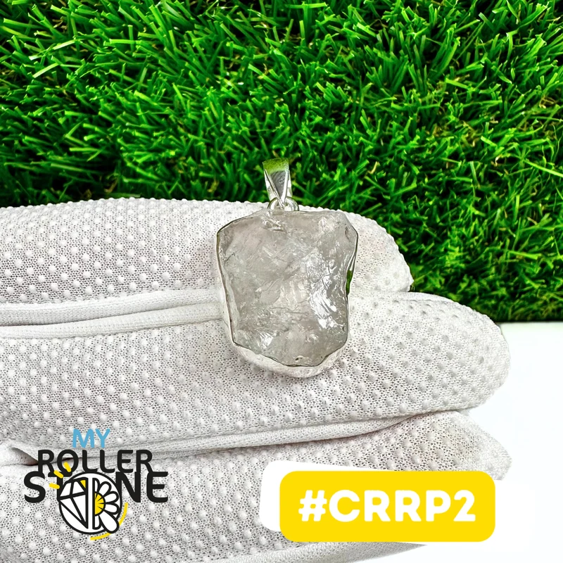 Anhänger aus rohem Bergkristall (CRRP2)