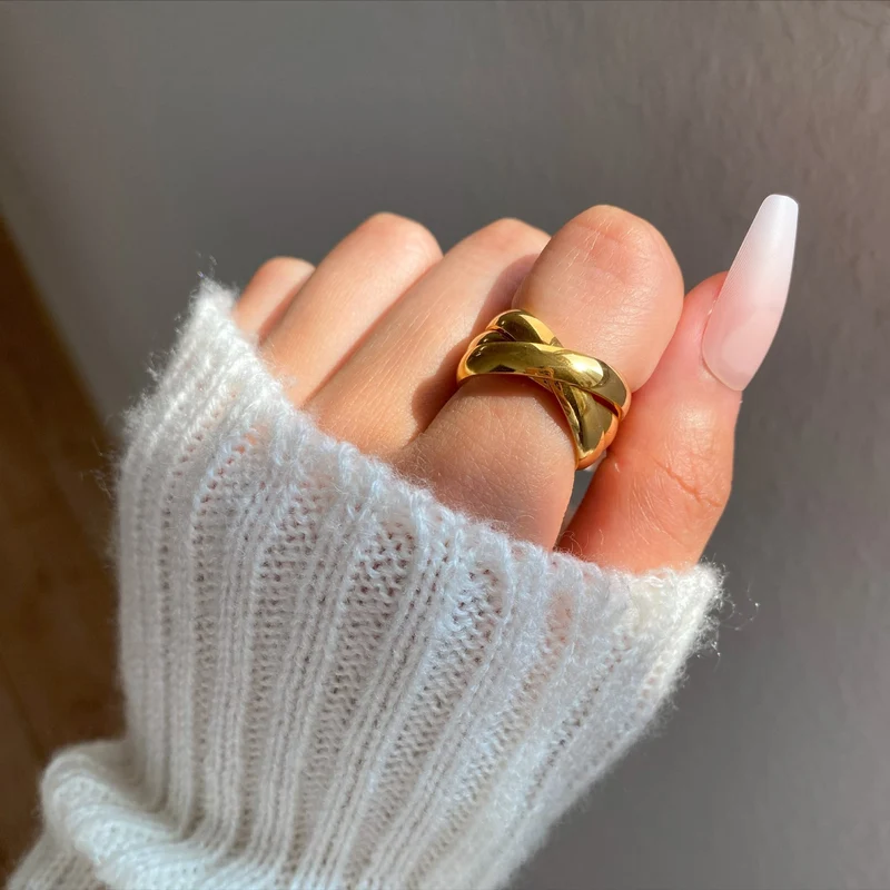 Kyla Ring | 18K vergoldet