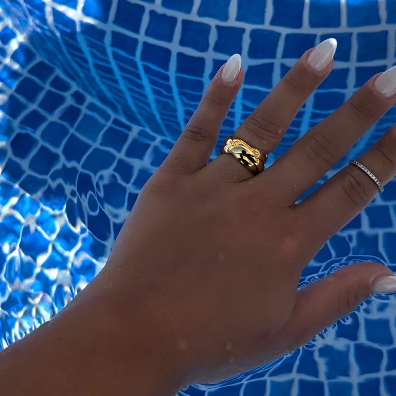 Kyla Ring | 18K vergoldet