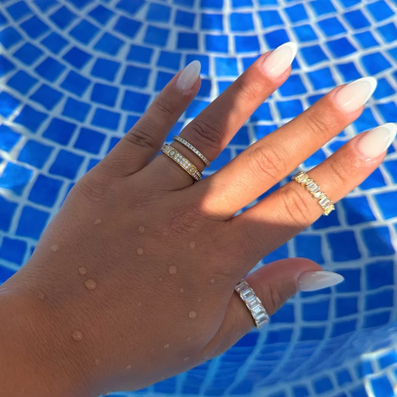 Arena Ring | 18K vergoldet