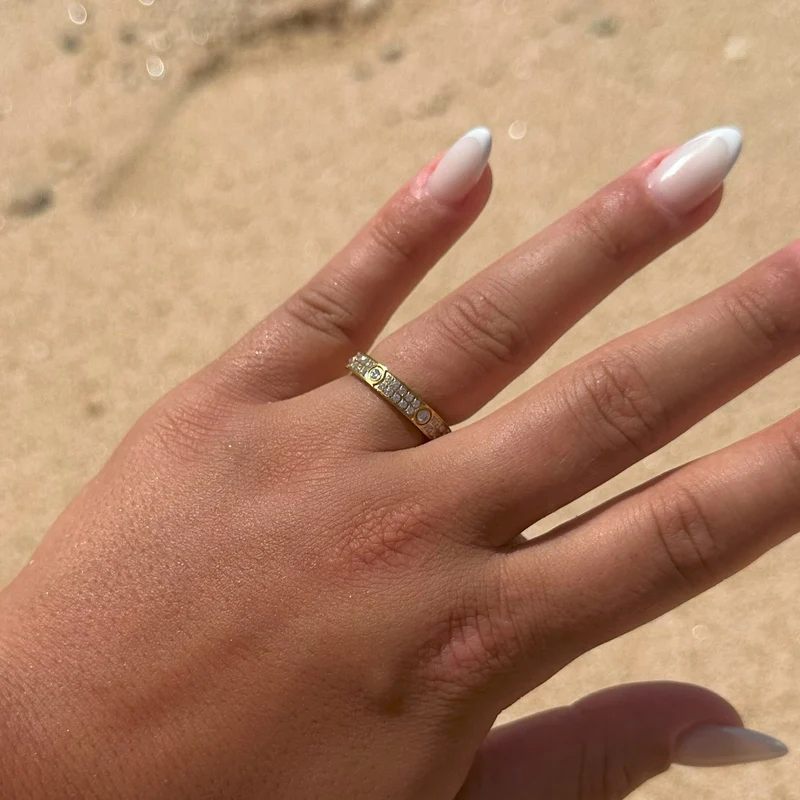 Arena Ring | 18K vergoldet