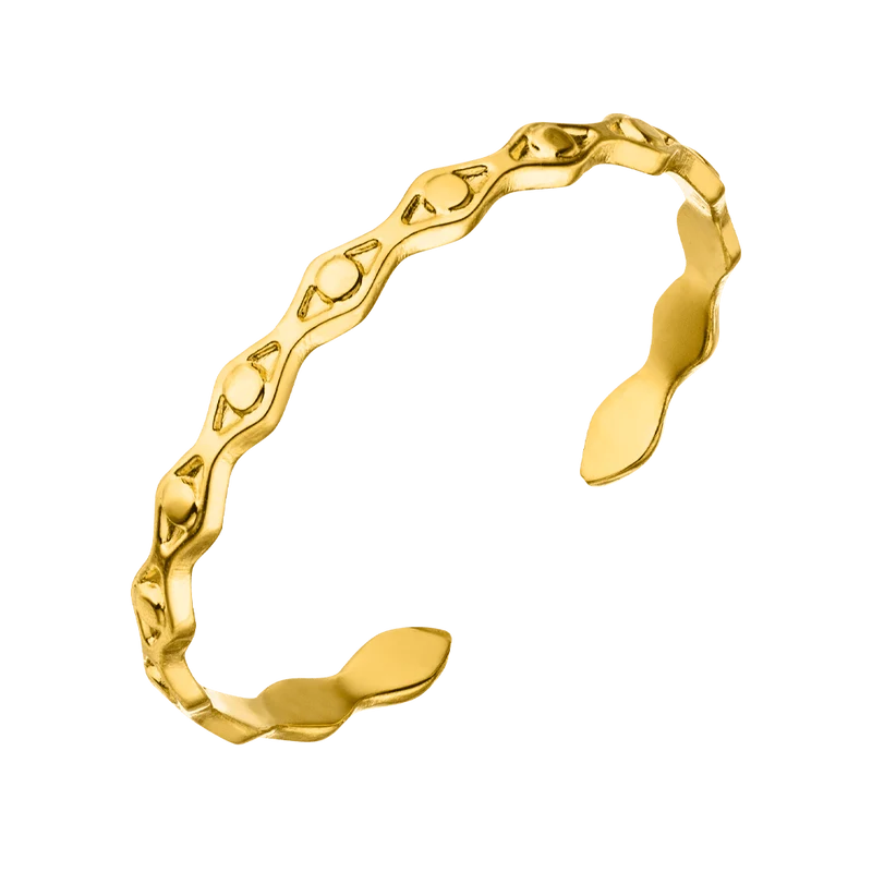 Eye Ring | 18K vergoldet