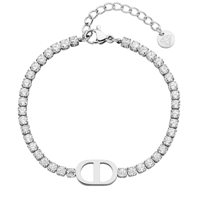 Tennis Prestige Armband | 18K vergoldet