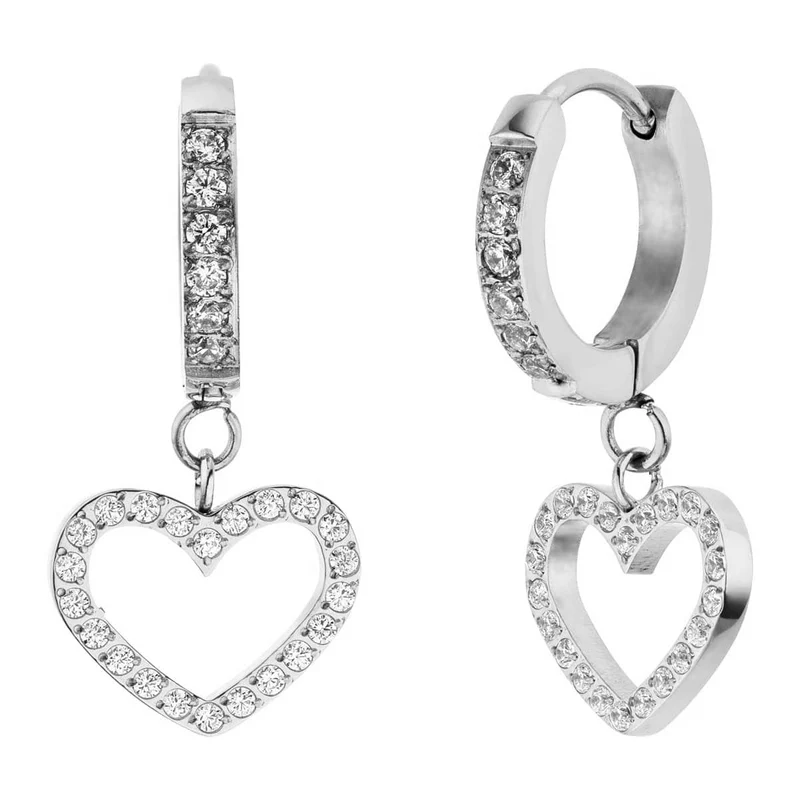 Love Heart Ohrringe | 18K vergoldet