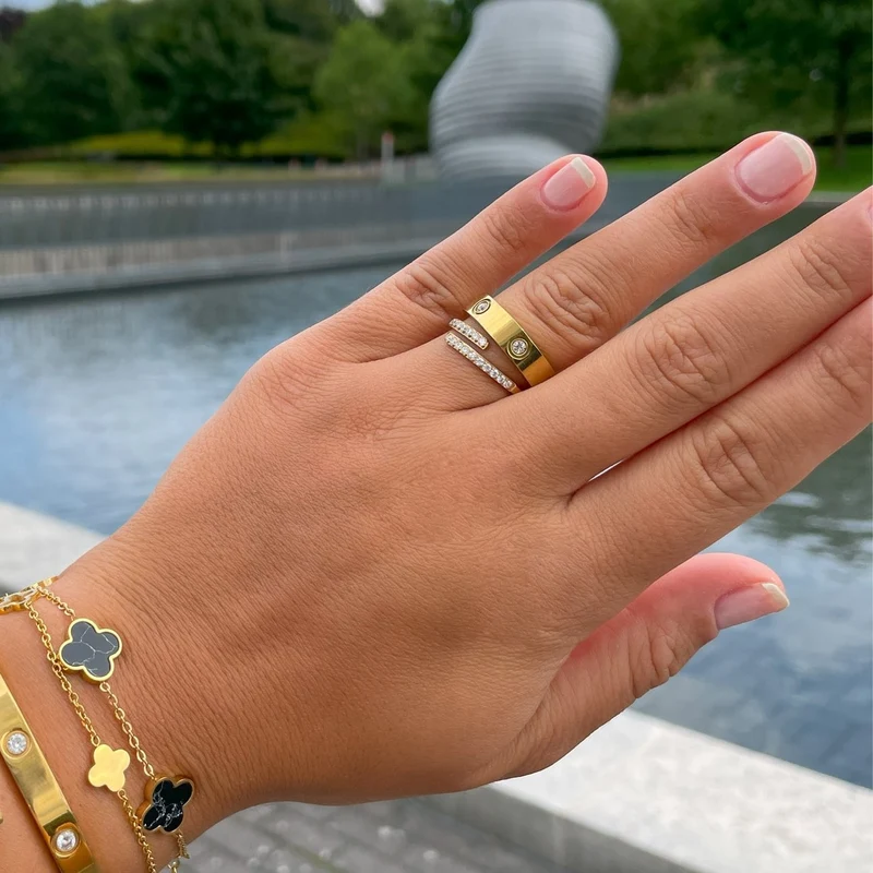 Mayla Ring | 18K vergoldet