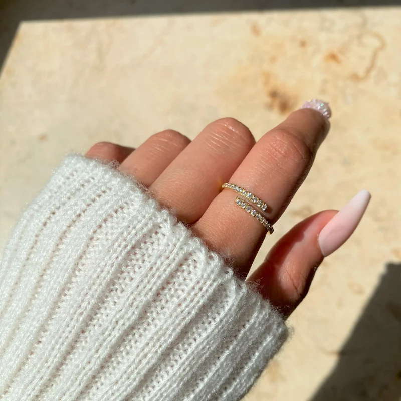 Mayla Ring | 18K vergoldet