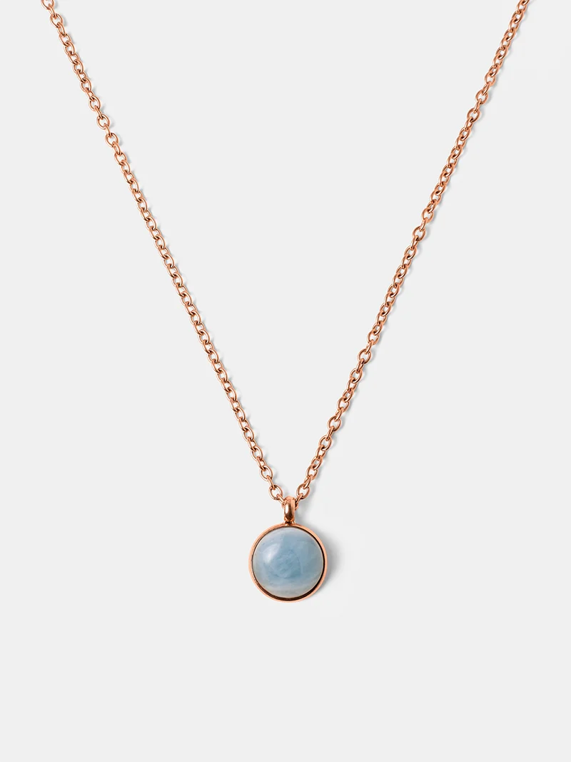 Wandering Wish Light Blue Kette