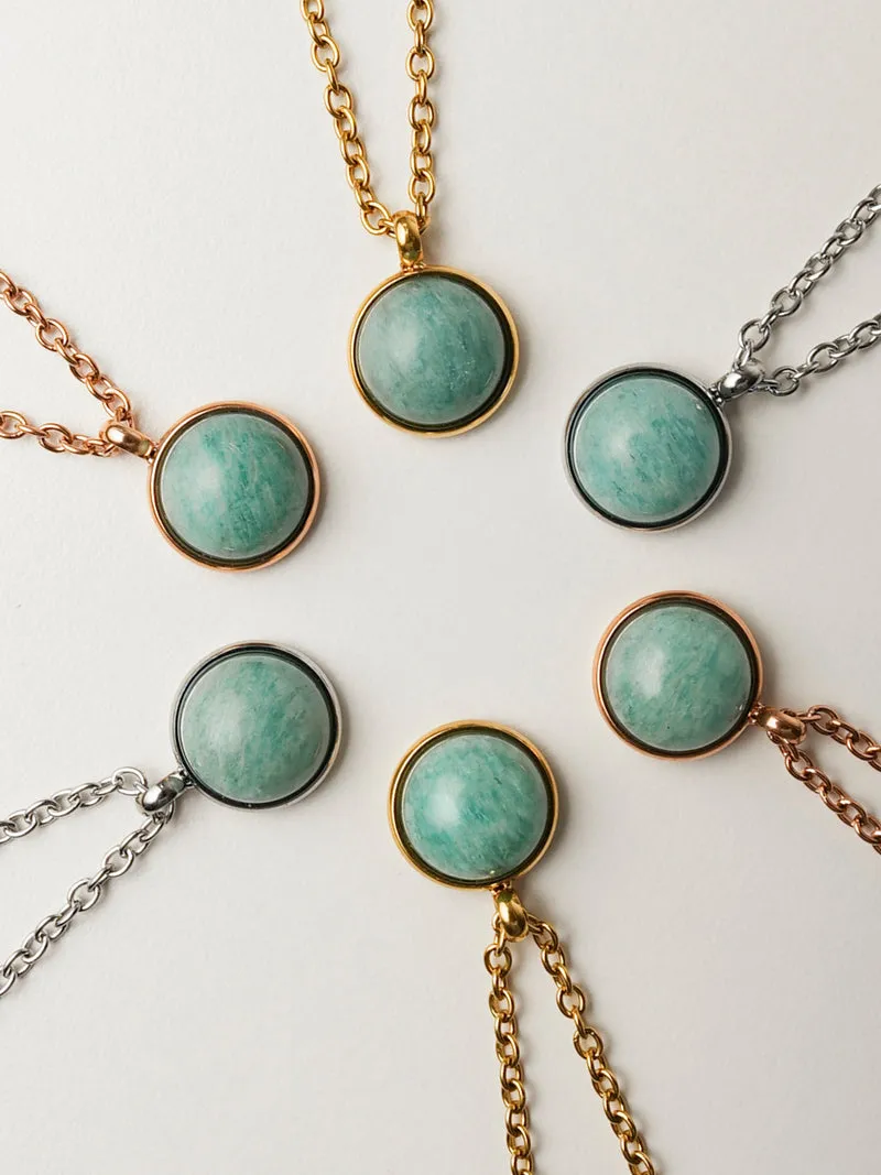 Wandering Wish Sea Green Kette