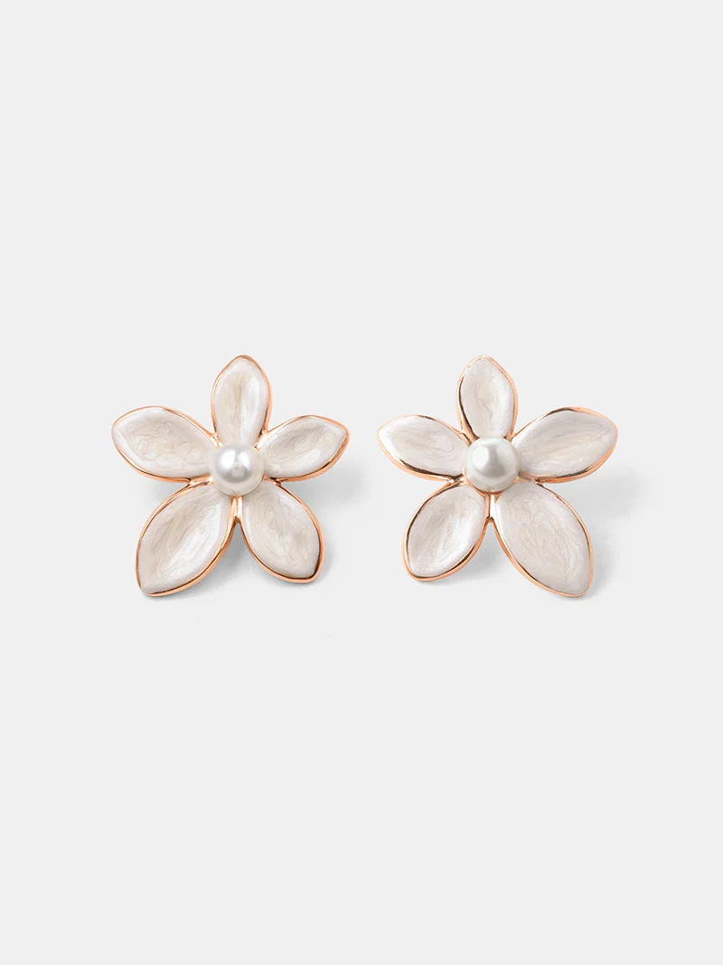 Pearl Petals Ohrringe