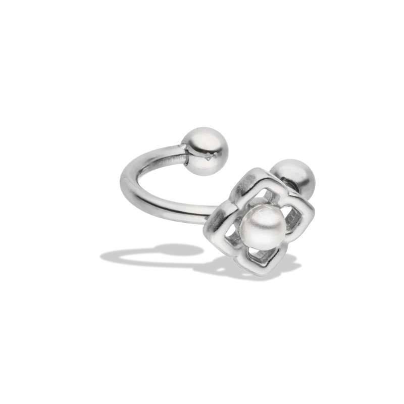 Lucky Pearl Earcuff 14K Vergoldet