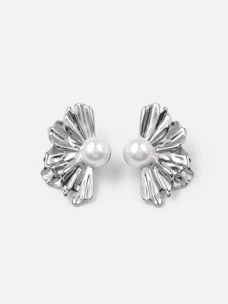 Flower Pearl Ohrringe