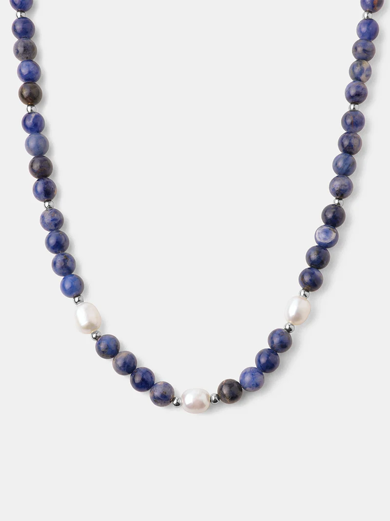 Dawn Pearl Dark Blue Kette