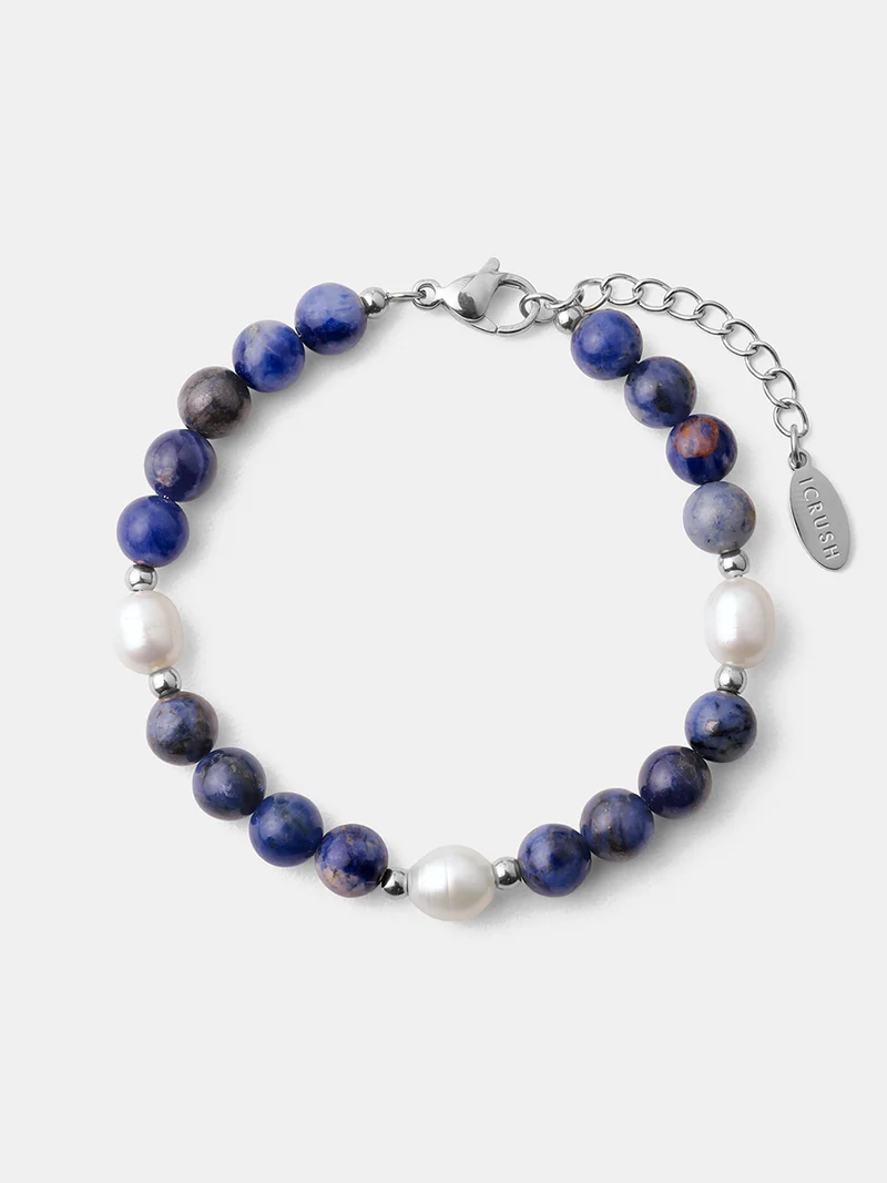 Dawn Pearl Dark Blue ARMBAND