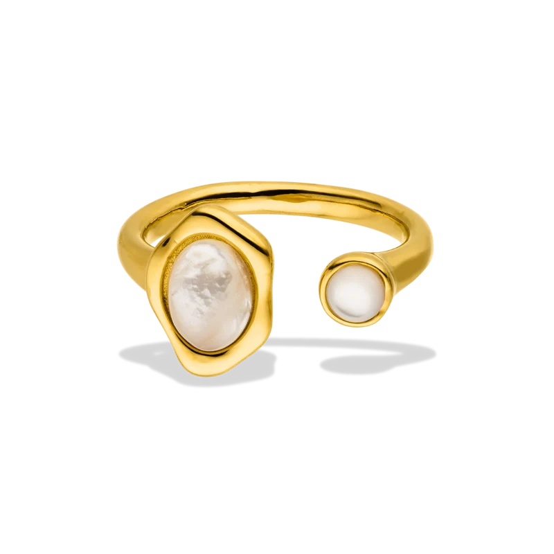 Meltdown Lucky Ring 14K Vergoldet
