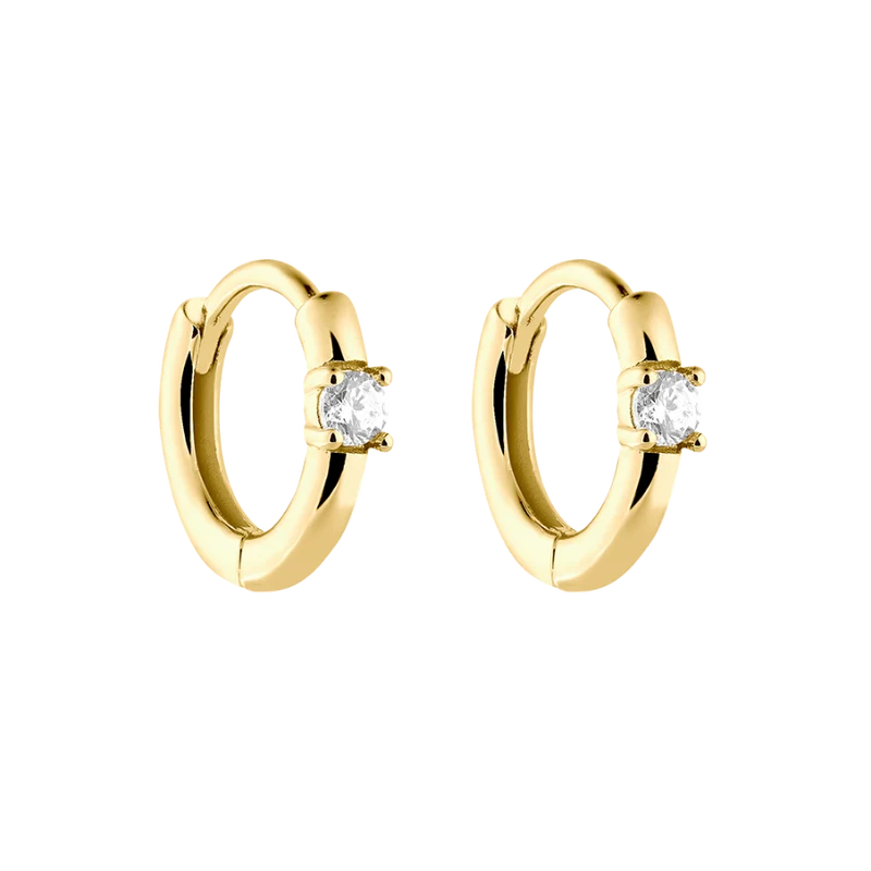 Dainty Huggies 18K Gold Plated