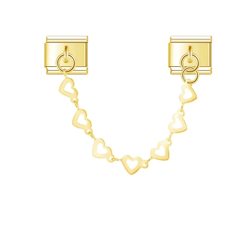 Herzen Charm-Kette