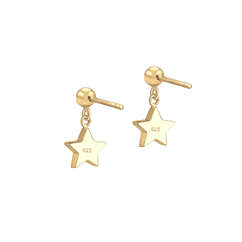 Ohrring Astro | Mit Kristallen von Swarovski® (Weiß)