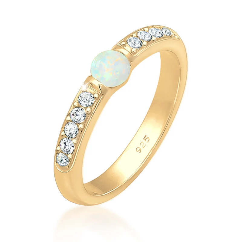 Ring | Opal ( Weiß )
