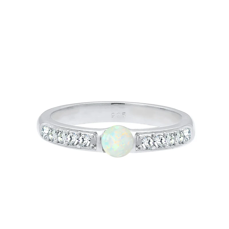 Ring | Opal ( Weiß )