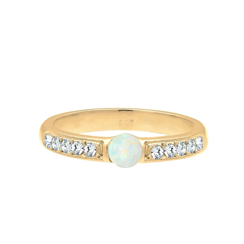 Ring | Opal ( Weiß )
