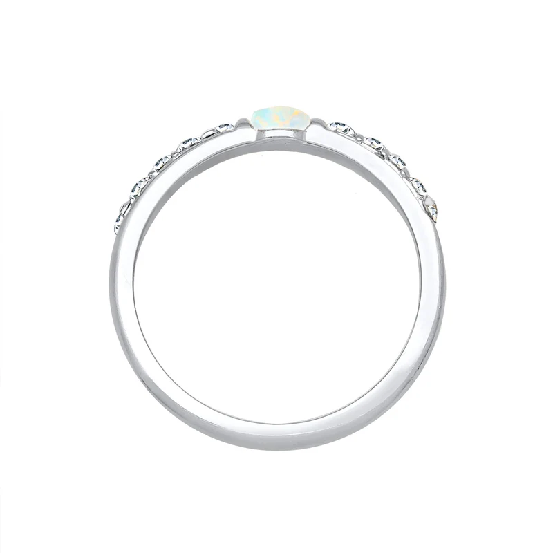 Ring | Opal ( Weiß )