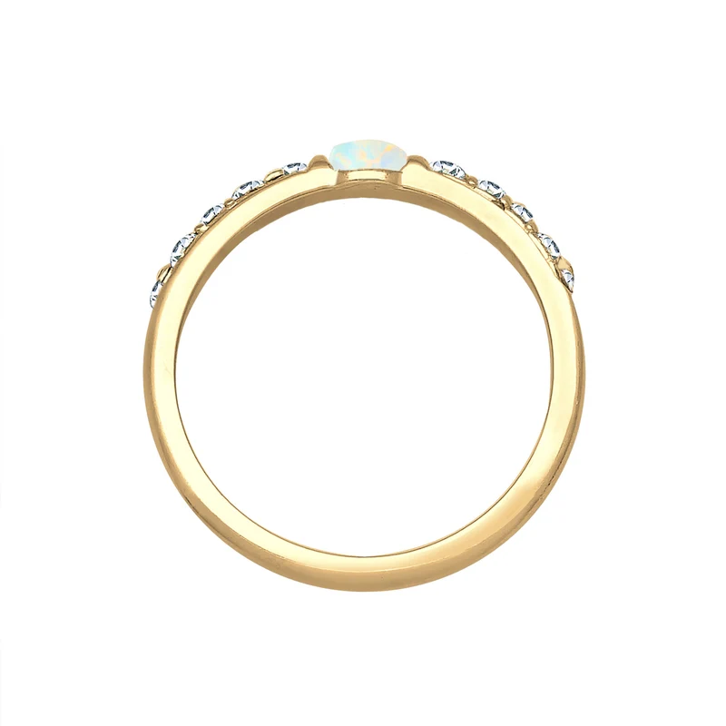 Ring | Opal ( Weiß )