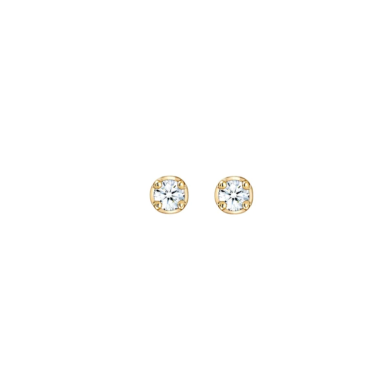 Ohrstecker | Diamant ( Schwarz, 0,06 ct )