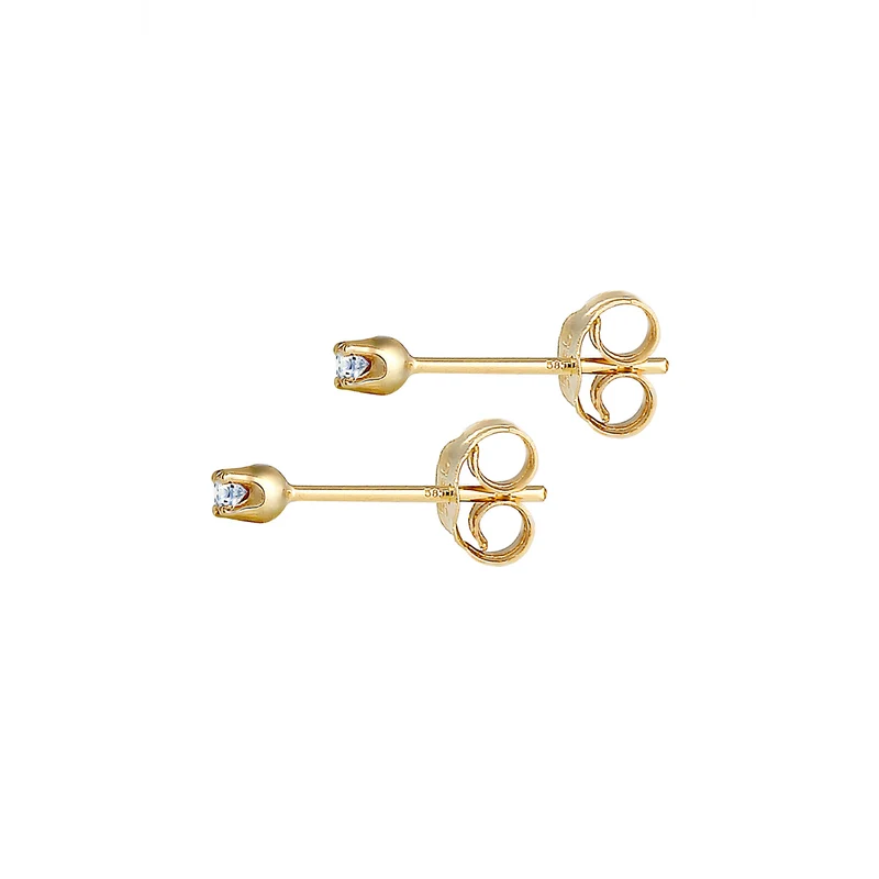 Ohrstecker | Diamant ( Schwarz, 0,06 ct )
