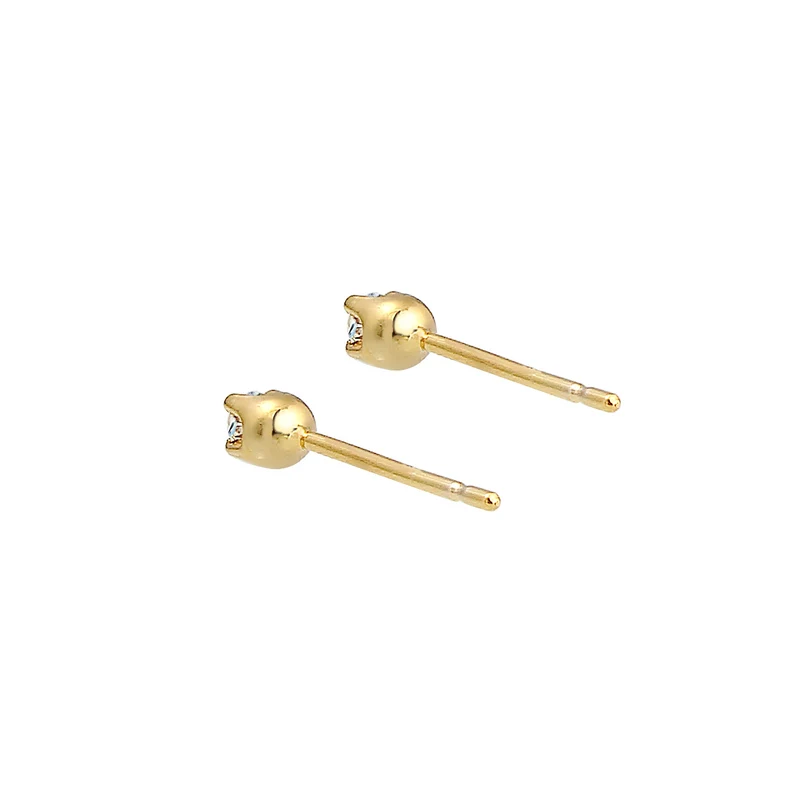 Ohrstecker | Diamant ( Schwarz, 0,06 ct )