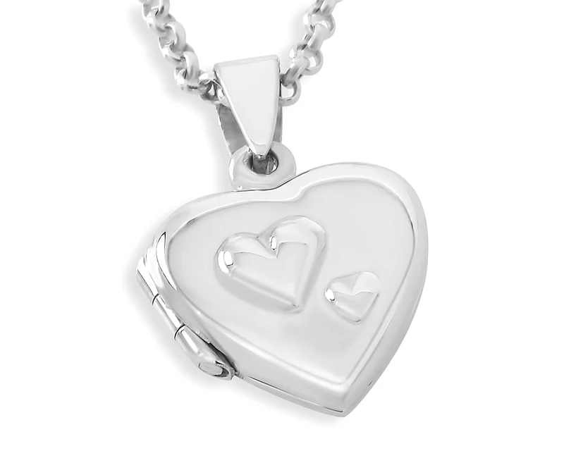 MEDAILLON HERZ, SILBERMEDAILLON, GESCHENK, SILBER SCHMUCK