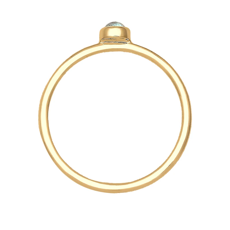 Verlobungsring | Labradorit ( Grau )