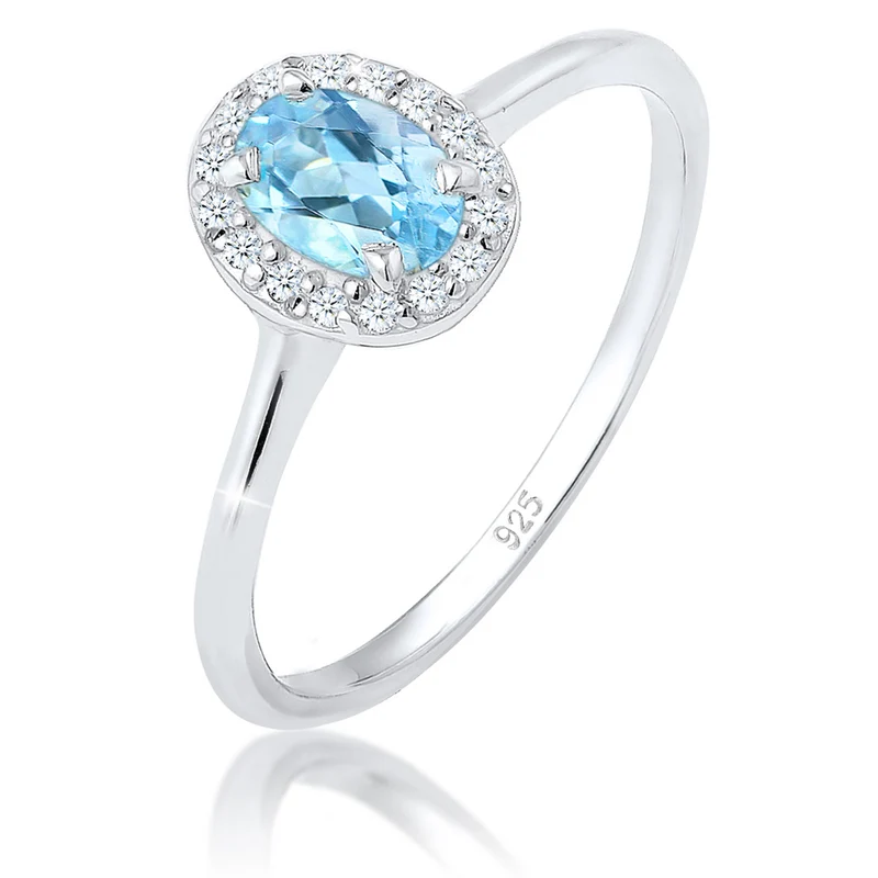 Verlobungsring | Diamant ( Weiß, 0,08 ct )