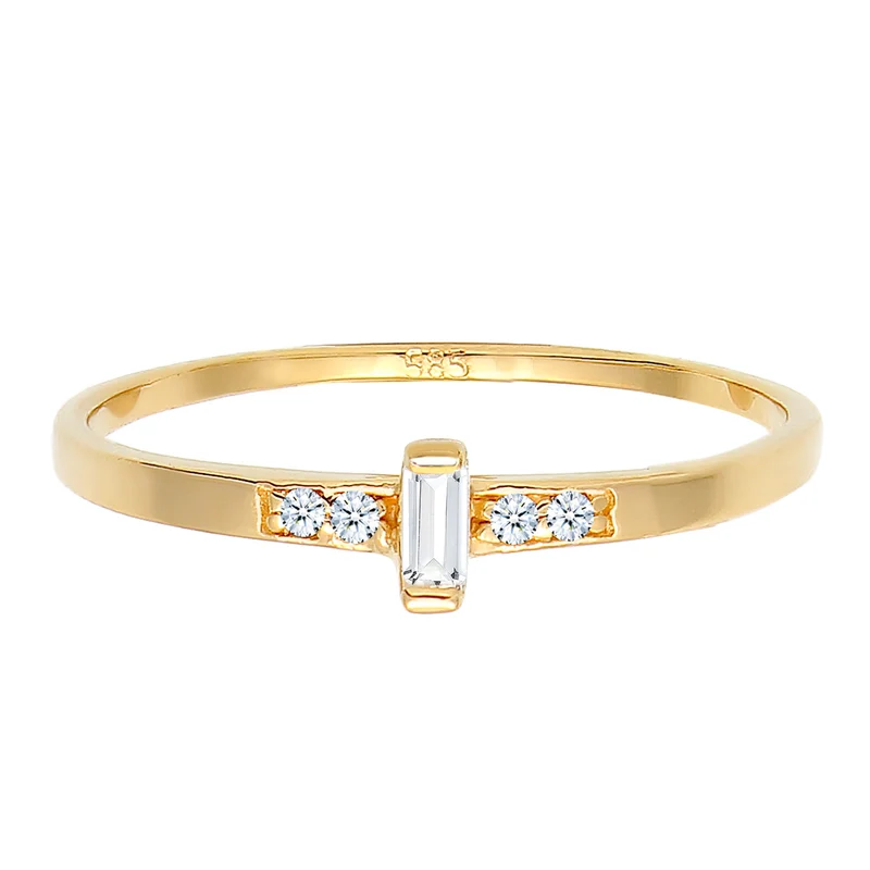 Verlobungsring | Diamant ( Weiß, 0,02 ct )
