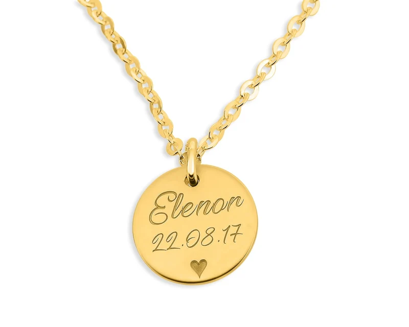 KETTE MIT NAMEN GOLD NAMENSSCHMUCK GRAVUR SCHMUCK ONLINE NAMENSKETTCHEN