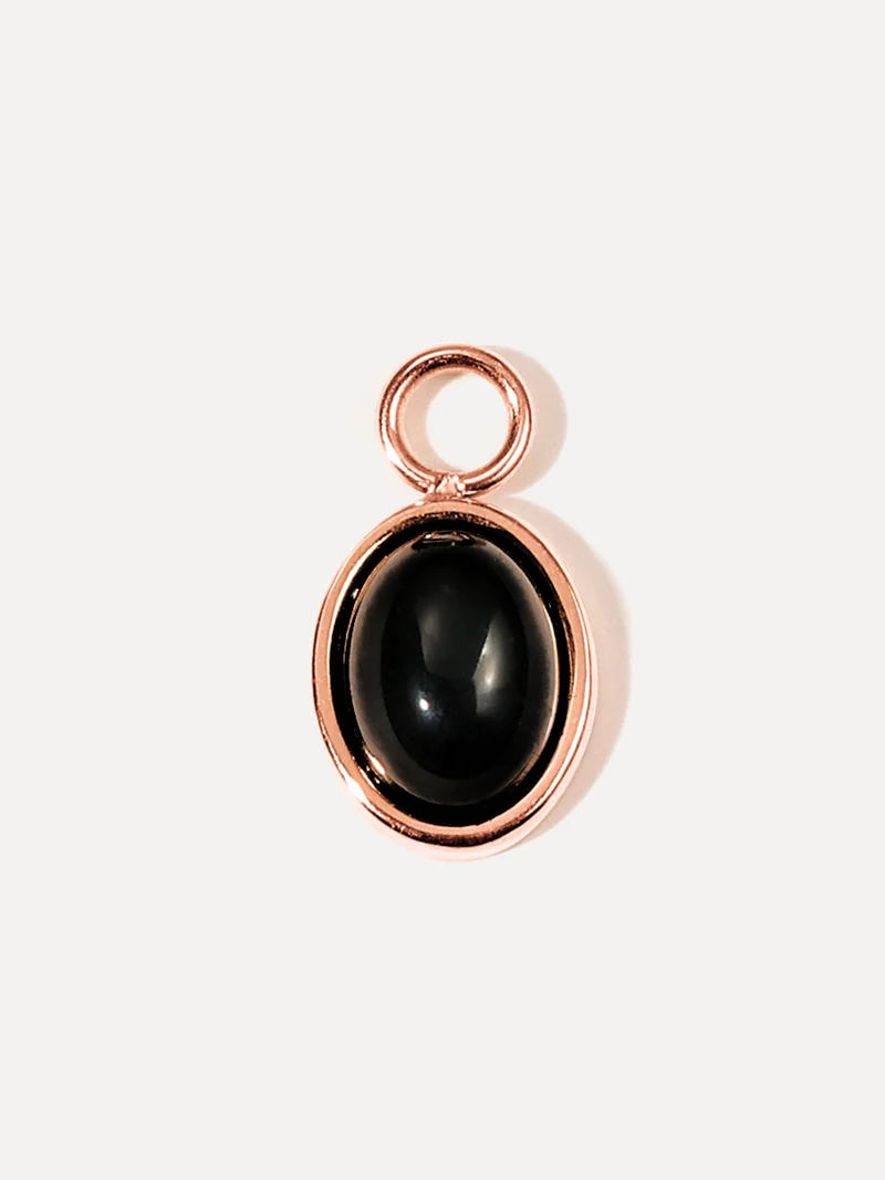 10x8,2mm Midnight Elegance Ohrring-Charm