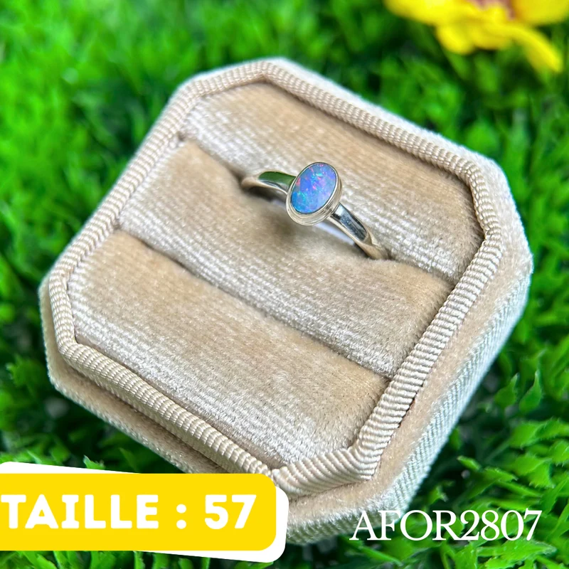 Australischer Opalring #AFOR2807