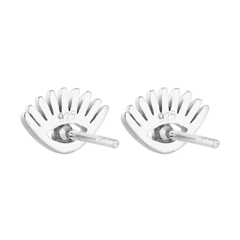 Ohrstecker Evil Eye | Kristall ( Blau )