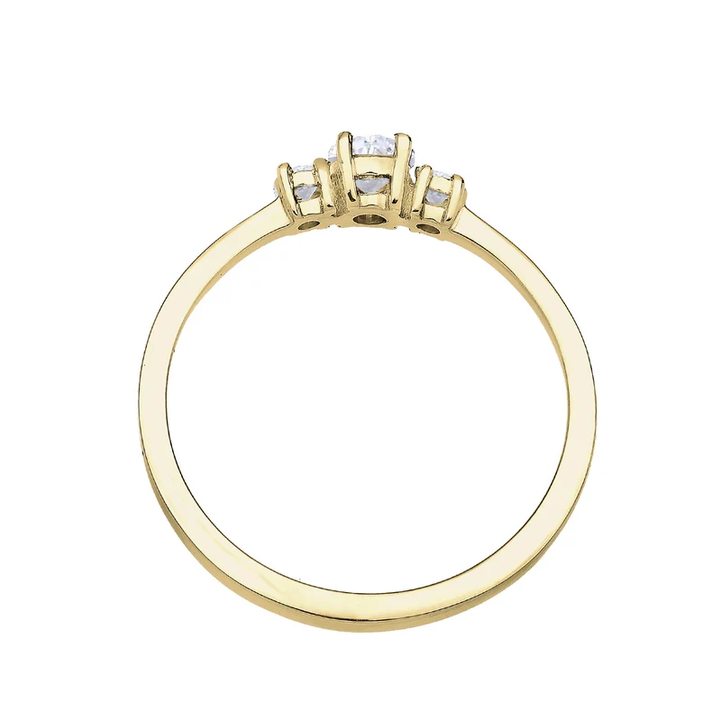 Ring | Zirkonia ( Weiß )