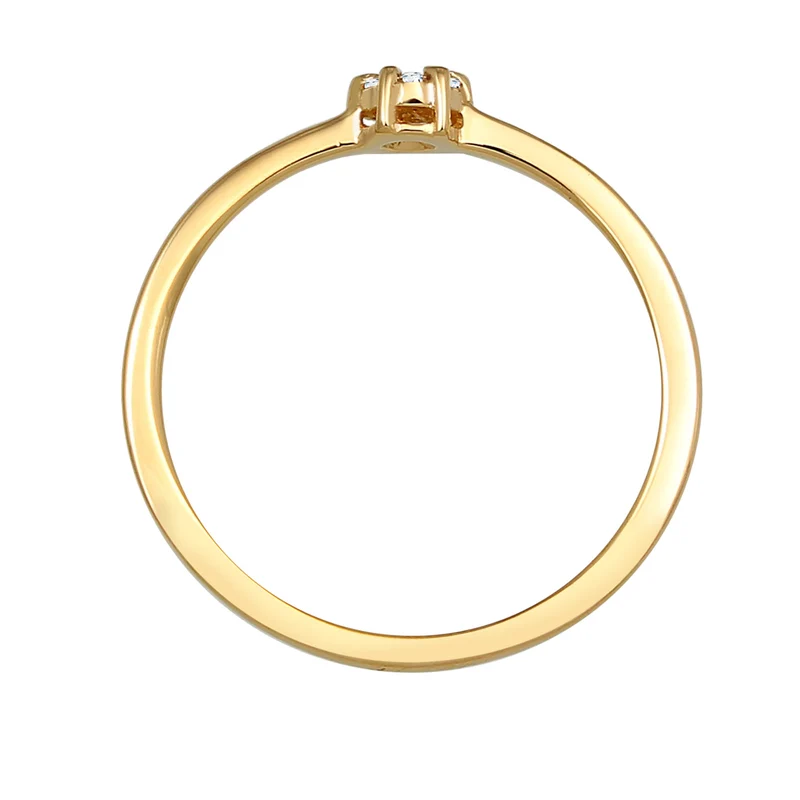 Verlobungsring | Diamant ( Weiß, 0,045 ct )