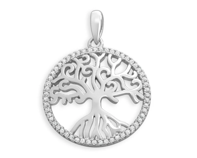 LEBENSBAUM, KETTENANHÄNGER BAUM, FAMILIENBAUM, SILBERSCHMUCK
