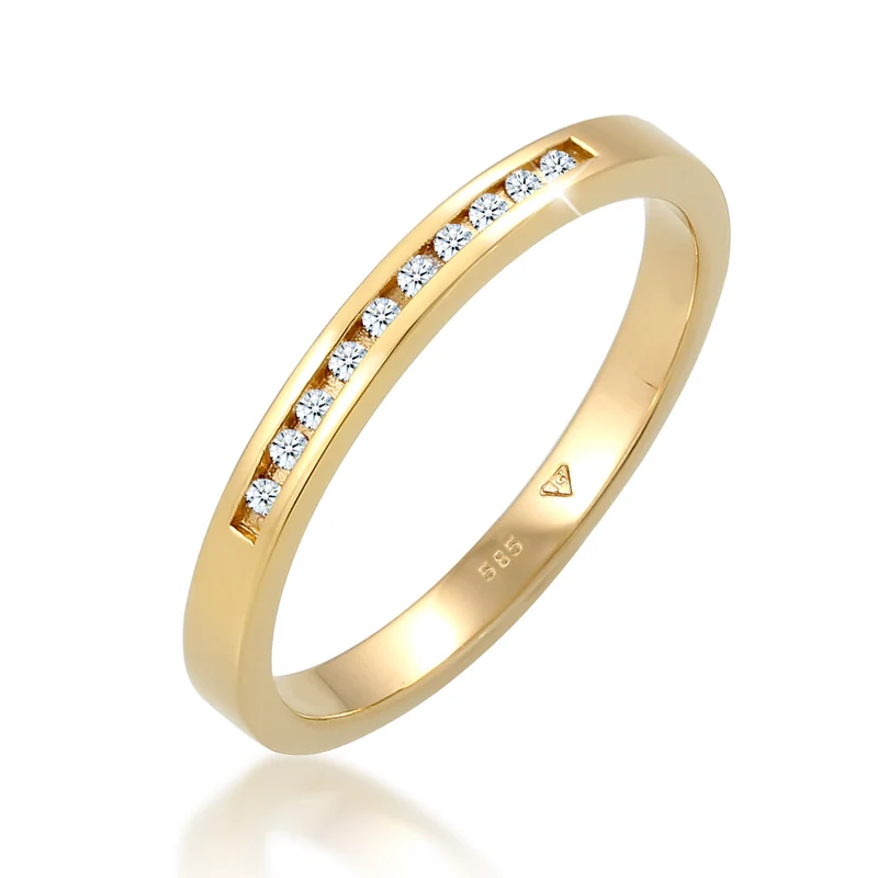 Verlobungsring | Diamant ( Weiß, 0,05 ct )